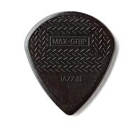Jim Dunlop 471P3S Jz-6 Nylon Max Grip Guitar Pick in Player Pack, Black