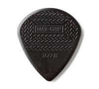 JIM DUNLOP 471P3S Max-gripA Jazz III Black Stiffo 6Players Pack Sma