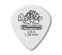 Dunlop Tortex Jazz III Picks, White, 1.35 mm