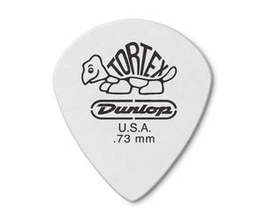 Jim Dunlop 478R.73 Tortex White Jazz III, .73mm, 72/Bag, 23478073033
