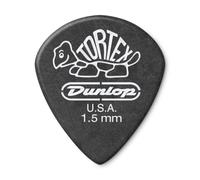 Jim Dunlop 482P 1.5mm Tortex Pitch Jazz III Guitar Pick - Black (Pack of 12)