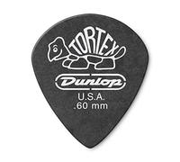 Jim Dunlop 482P.60 Tortex Jazz Player Pack - Pitch Black (Pack of 12)