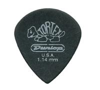 Jim Dunlop 482R1.14 Guitar Picks, 1.14 mm, Pitch Black