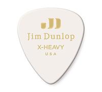 Jim Dunlop 483P01XH Classic Guitar Pick Player Pack - White (Pack of 12)