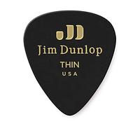 Jim Dunlop 483P03TH Classic Guitar Pick Player Pack - Black (Pack of 12)