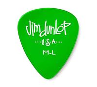Jim Dunlop 486PML Gels Medium Light Player Pack - Green (Pack of 12)