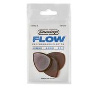 Jim Dunlop 547P2.50 Flow Jumbo Grip Picks, 2.5 mm, Set of 3 Pieces