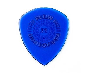 Jim Dunlop 549P0.73 Flow Standard Grip Picks, 73 mm, Set of 6 Pieces