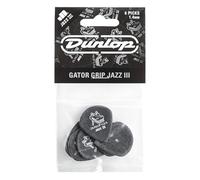 Jim Dunlop 571P140 Picks - Gator Grip Jazz III 1.40mm - Player Pack 6