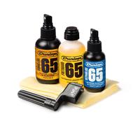 JIM DUNLOP | 6504 System 65 Guitar Tech Guitar Maintenance Kit | Complete Set with Oils, Polish, Cloths & Tool | Professional Care Strings, Fingerboa
