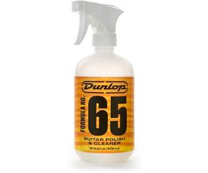 JIM DUNLOP | 6516 Formula 65 Guitar Polish & Cleaner for Guitars, Spray Format 16 oz (472 ml)