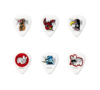 Jim Dunlop Bl109P1.0 Frank Kozik Assortment Player Pack (Pack of 6)