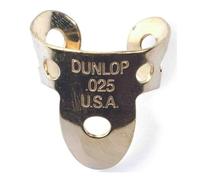 Jim Dunlop Brass Fingerpicks .025mm - Tube 20 picks,25307025016