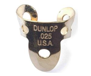 Jim Dunlop Brass Fingerpicks .025mm - Tube 20 picks,25307025016