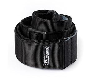Jim Dunlop D3809BK Guitar Strap - Solid Black