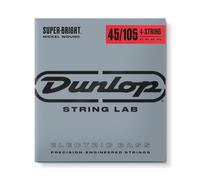Jim Dunlop DBSBN45105 Md-4/St Bass Super Bright Nickel Bass String