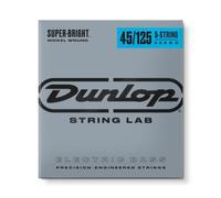Jim Dunlop DBSBN45125 Md-5/St Bass Super Bright Nickel Bass String