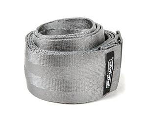 Jim Dunlop DST7001GY Deluxe Seatbelt Strap, Grey