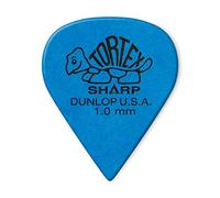Jim Dunlop Dunlop 412R100 1.0mm Tortex Sharp Guitar Picks, 72-Pack,BLUE