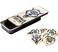 Jim Dunlop Guitar Picks - Hetfield White Fang Flow - 1.14 mm - Pick Tin 6 Pack