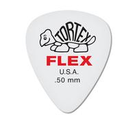 Jim Dunlop Dunlop Tortex Flex Standard .50mm Red Guitar Pick-72 Pack 428R.50