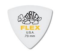 Jim Dunlop Dunlop Tortex Flex Triangle .73mm Yellow Guitar Pick-6 Pack