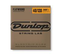 Jim Dunlop Flatwound Short Scale 40/120 Light 4/SET Bass Guitar Strings (DBFS40120S)
