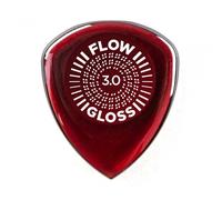 Jim Dunlop Flow Gloss Guitar Picks 3.0mm, 3-Pack