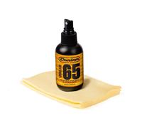 Jim Dunlop Formula 65 - Guitar Polish & Cleaner (4 Oz) & Polishing Cloth - 654c