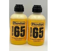 JIM DUNLOP Fretboard 65 Ultimate Lemon Oil 4oz - 2 PACK