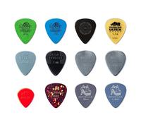 Jim Dunlop Guitar/Bass Picks / Plectrums Variety Pack (Medium/Heavy, Pack of 12)