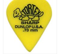 Jim Dunlop Guitar Pick, Dunlop Tortex Sharp 0.73mm, 12 Pack (412P.73), Guitar-picks