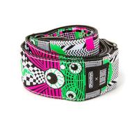 Jim Dunlop Ilovedust Mnemonic Fuzz Strap Guitar, Green and Pink, One Size