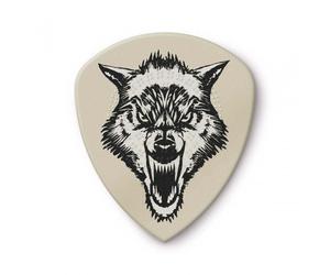 Jim Dunlop James Hetfield Flow White Fang 1.14mm Guitar Picks, 6-Pack