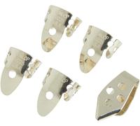 Jim Dunlop JD-33P.0225 Nickel Silver Thumb & Finger Guitar Picks 5 Player Pack