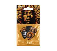 Jim Dunlop JD-JHP14HV Jimi Hendrix Voodoo Fire Guitar Picks 6 Pack