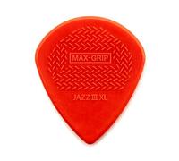 JIM DUNLOP - Max-Grip® Jazz III XL Nylon Pick 1.38MM - 6 Pack (581PXLN)