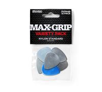 JIM DUNLOP Max-Grip® Nylon Standard Pick Variety Pack - 12 Pack (PVP449)