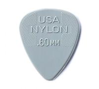 Jim Dunlop Nylon Standard 0.60mm Guitar Plectrums, 72-Pack