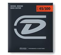 Jim Dunlop Performance+ Nickel Wound 45-100 Bass Guitar Strings, Long Scale