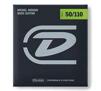 Jim Dunlop Performance+ Nickel Wound 50-110 Bass Guitar Strings, Long Scale