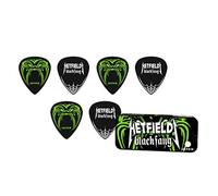Jim Dunlop Ph112T.73 Fang Pick Tin EA - Black