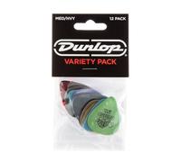 Jim Dunlop PVP102 Variety Medium/Heavy Guitar Pick Player Pack (Pack of 12)