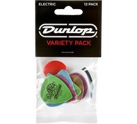 JIM DUNLOP PVP113 Electric Guitar Pick Variety Pack, 12 Pack