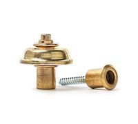 Jim Dunlop Straplock Flush Set - Brass