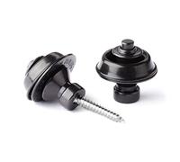 Jim Dunlop Straplock Traditional Set - Black