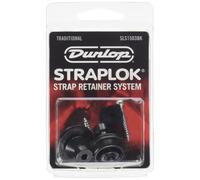 JIM DUNLOP Straplok Traditional Strap Retainer System Black Large