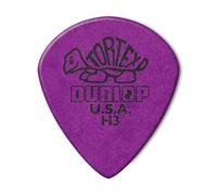 JIM DUNLOP Tortex Jazz H3 Plectrum (Pack of 12)