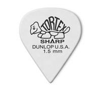 Jim Dunlop TORTEX Sharp 1.5mm Guitar Plectrums, 12-Pack
