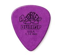 Jim Dunlop TORTEX Standard 1.14mm Guitar Plectrums, 12-Pack